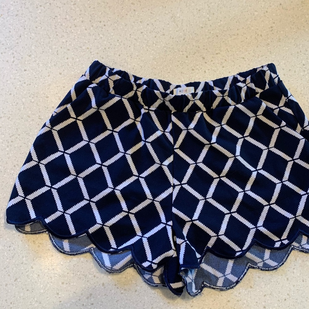 Scalloped Shorts